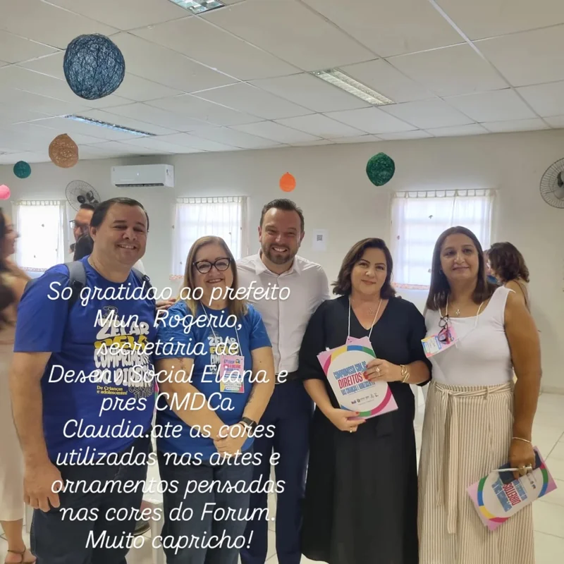 Reunião oficial com Prefeito e Secretária
